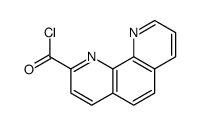 1,10-phenanthroline-2-carbonyl chloride structure