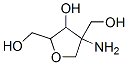 Pentitol,2-amino-1,4-anhydro-2-deoxy-2-C-(hydroxymethyl)- (9CI) structure