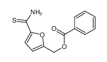 (5-carbamothioylfuran-2-yl)methyl benzoate Structure