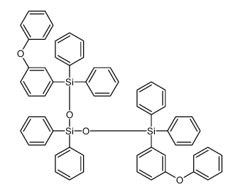 bis[[(3-phenoxyphenyl)-diphenylsilyl]oxy]-diphenylsilane Structure