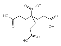 4-(2-carboxyethyl)-4-nitroheptanedioic acid Structure