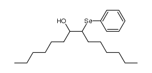 8-(Phenylseleno)-7-tetradecanol结构式