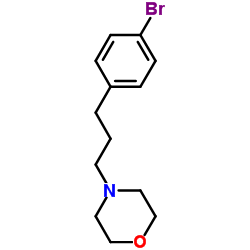 4-(3-(4-溴苯基)丙基)吗啉结构式