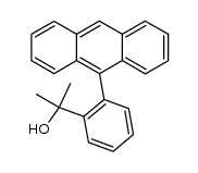 2-(2-(anthracen-9-yl)phenyl)propan-2-ol Structure