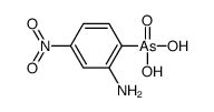 (2-amino-4-nitrophenyl)arsonic acid结构式