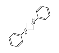 1,3-diphenyl-1,3-disiletane Structure