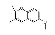 6-methoxy-2,2,3-trimethylchromene Structure