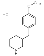 3-(4-METHOXYBENZYL)PIPERIDINE HYDROCHLORIDE picture