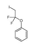 (1,1-difluoro-2-iodoethoxy)benzene Structure