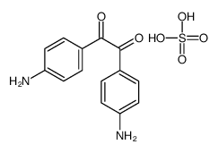 1,2-bis(4-aminophenyl)ethane-1,2-dione,sulfuric acid结构式
