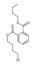 1-O-butyl 2-O-(4-chlorobutyl) benzene-1,2-dicarboxylate Structure