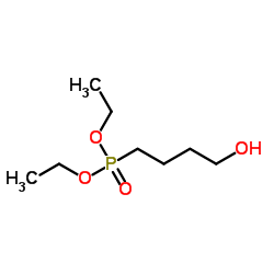 diethyl 4-hydroxybutylphosphonate结构式