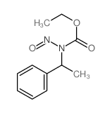 ethyl N-nitroso-N-(1-phenylethyl)carbamate Structure