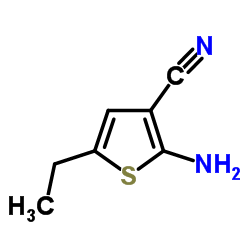2-氨基-5-乙基噻吩-3-甲腈图片
