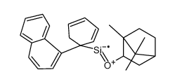 (1-naphthalen-1-ylcyclohexa-2,4-dien-1-yl)-[(4,7,7-trimethyl-3-bicyclo[2.2.1]heptanyl)oxy]silicon Structure