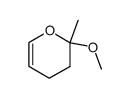 2-methoxy-2-methyl-3,4-dihydro-2H-pyran Structure
