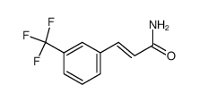 3-(trifluoromethyl)cinnamide结构式