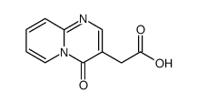 4-Oxo-4H-pyrido[1,2-a]pyrimidine-3-acetic acid structure