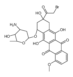 14-bromodaunorubicin Structure