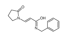 N-benzyl-3-(2-oxopyrrolidin-1-yl)prop-2-enamide Structure