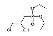 1-chloro-3-diethoxyphosphorylpropan-2-ol结构式