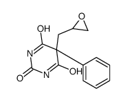 5-(oxiran-2-ylmethyl)-5-phenyl-1,3-diazinane-2,4,6-trione结构式