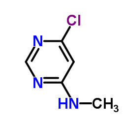 4-氯-6-甲基氨基嘧啶结构式