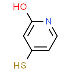2(1H)-Pyridinone,4-mercapto-(9CI)结构式