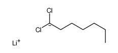 lithium,1,1-dichloroheptane结构式