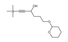 6-(oxan-2-yloxy)-1-trimethylsilylhex-1-yn-3-ol Structure