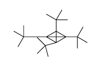 Tricyclo[1.1.0.02,4]butane,tetrakis(t-butyl) Structure