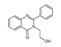 3-(2-hydroxyethyl)-2-phenyl-quinazoline-(3H)-4-one Structure