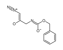 1-diazonio-3-(phenylmethoxycarbonylamino)prop-1-en-2-olate Structure