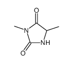 3,5-Dimethyl-2,4-imidazolidinedione Structure