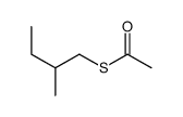 Ethanethioic acid, S-(2-methylbutyl) ester Structure