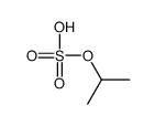 isopropyl hydrogen sulphate Structure