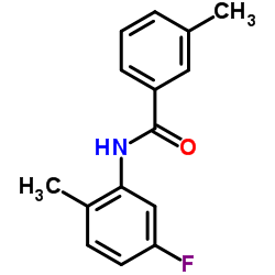 N-(5-Fluoro-2-methylphenyl)-3-methylbenzamide structure