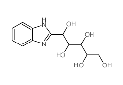 D-Arabinitol,1-C-1H-benzimidazol-2-yl-, (1S)-结构式