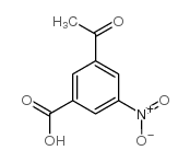 3-acetyl-5-nitrobenzoic acid Structure