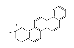 2,2-dimethyl-3,4-dihydro-1H-picene结构式