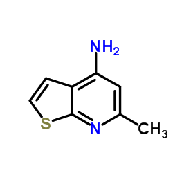 6-Methylthieno[2,3-b]pyridin-4-amine结构式