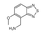 2,1,3-Benzothiadiazole-4-methanamine,5-methoxy-(9CI)结构式