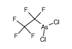 Pentafluoraethyl-dichlorarsan Structure