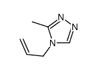 4H-1,2,4-Triazole,3-methyl-4-(2-propenyl)-(9CI)结构式