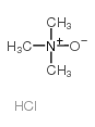 N,N-dimethylmethanamine oxide,hydrochloride Structure