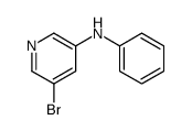 5-bromo-N-phenylpyridin-3-amine结构式