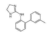 N-[2-(3-methylphenyl)phenyl]-4,5-dihydro-1H-imidazol-2-amine Structure