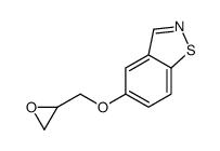 5-(oxiran-2-ylmethoxy)-1,2-benzothiazole结构式