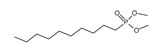 decyl-phosphonic acid dimethyl ester结构式