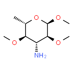 alpha-L-Glucopyranoside,methyl3-amino-3,6-dideoxy-2,4-di-O-methyl-(9CI) picture